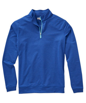 Peter Millar Perth Stretch Loop Terry Quarter-Zip Pullover