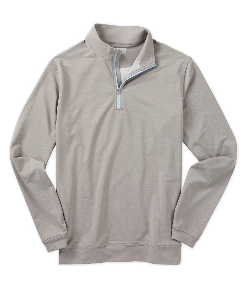 Peter Millar Perth Stretch Loop Terry Quarter-Zip Pullover, Men's Big & Tall