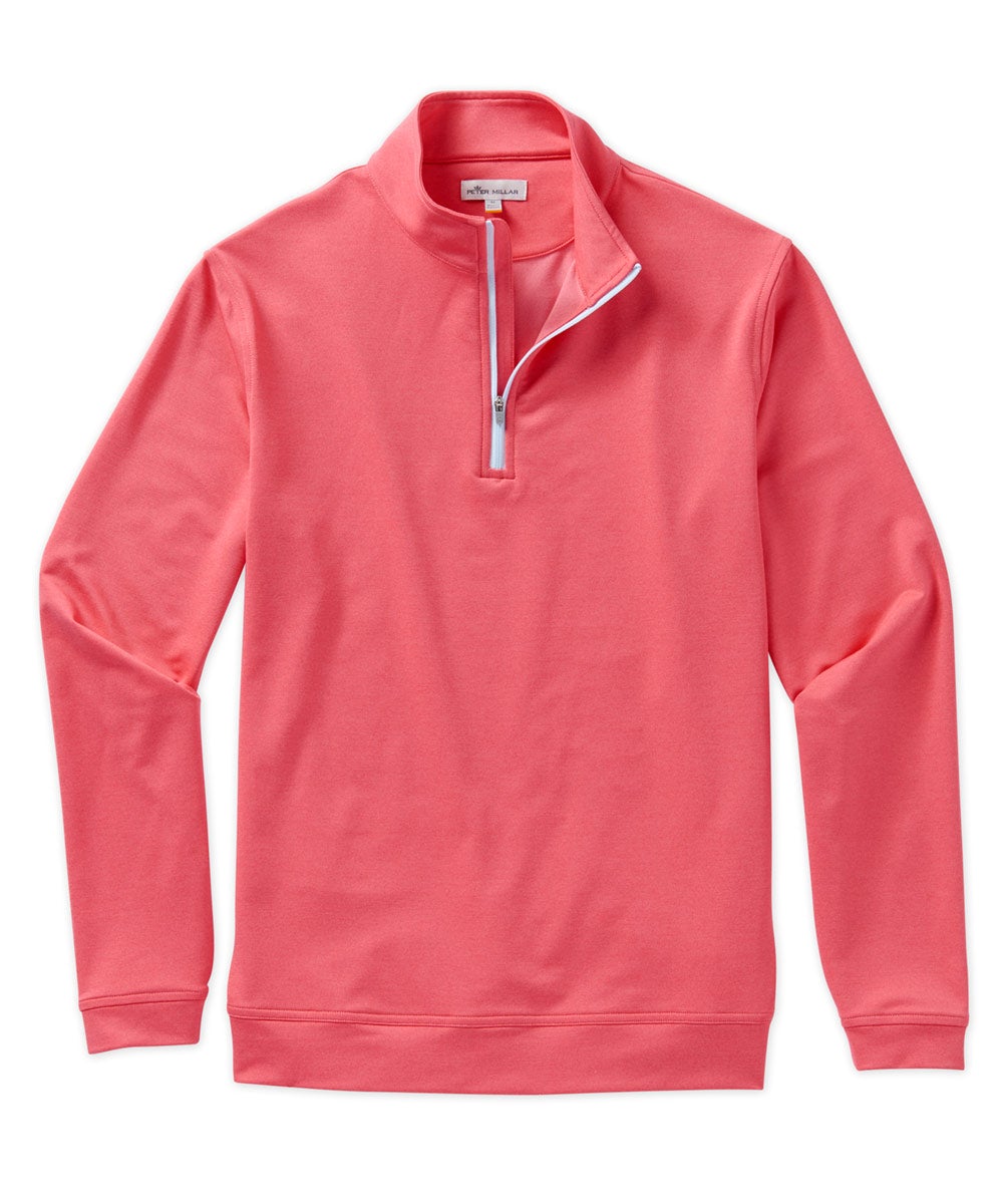 Peter Millar Perth Stretch Loop Terry Quarter-Zip Pullover, Men's Big & Tall