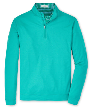 Peter Millar Perth Stretch Loop Terry Quarter-Zip Pullover