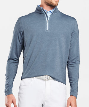 Peter Millar Perth Stretch Loop Terry Quarter-Zip Pullover