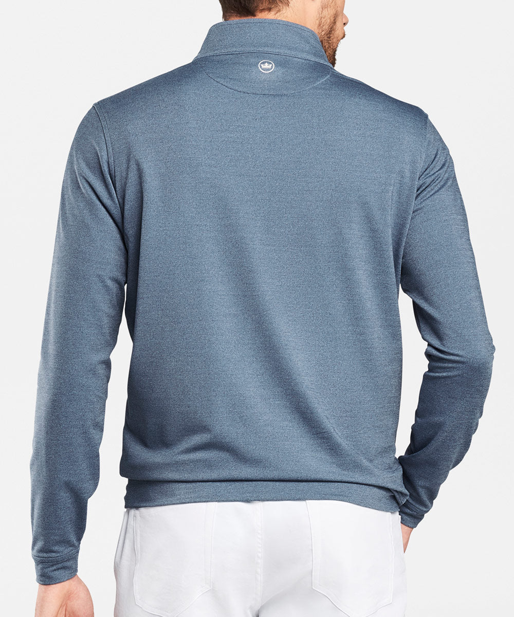 Peter Millar Perth Stretch Loop Terry Quarter-Zip Pullover, Men's Big & Tall