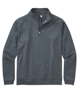 Peter Millar Perth Stretch Loop Terry Quarter-Zip Pullover