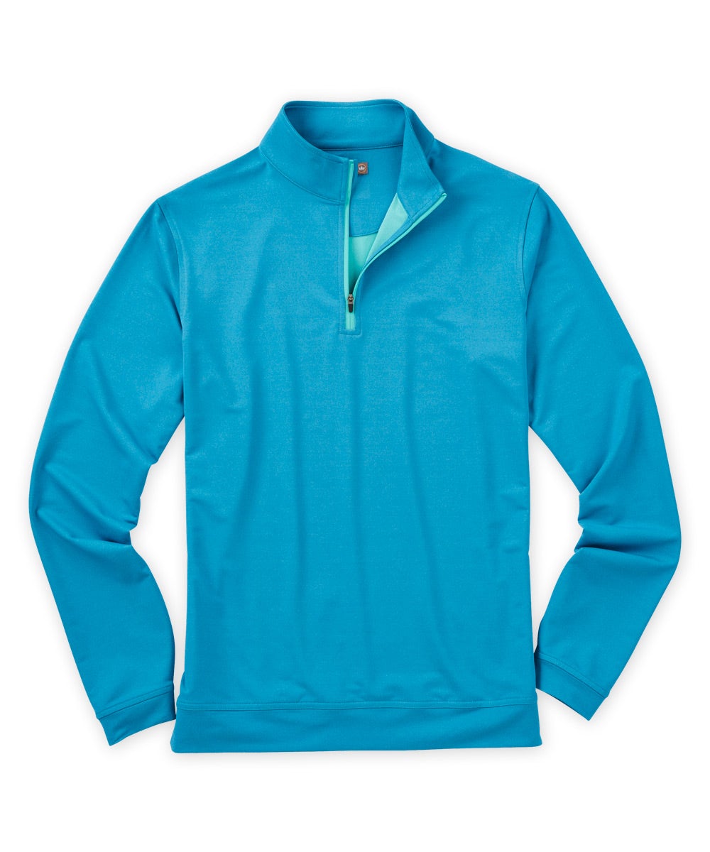 Peter Millar Perth Stretch Loop Terry Quarter-Zip Pullover, Men's Big & Tall