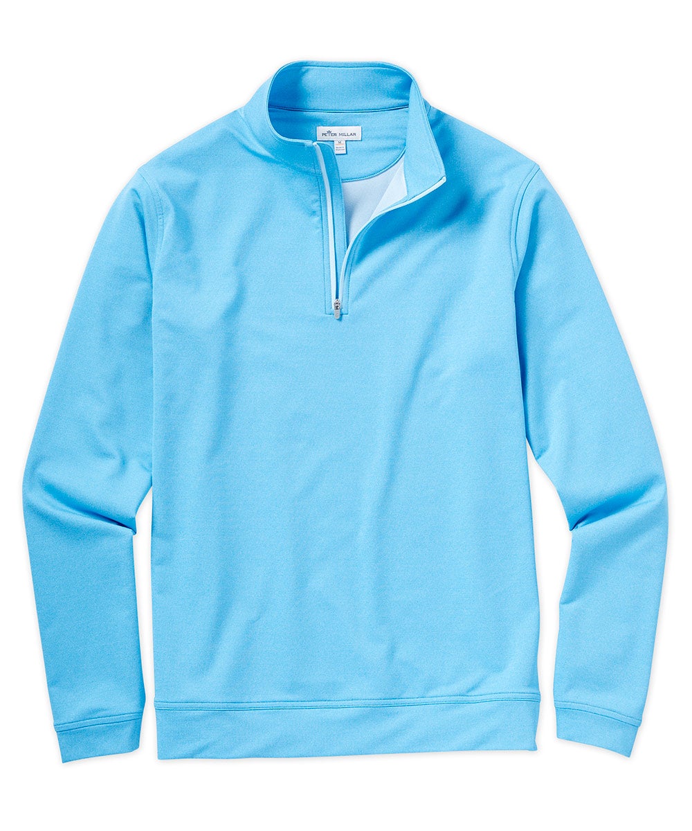 Peter Millar Perth Stretch Loop Terry Quarter-Zip Pullover, Men's Big & Tall