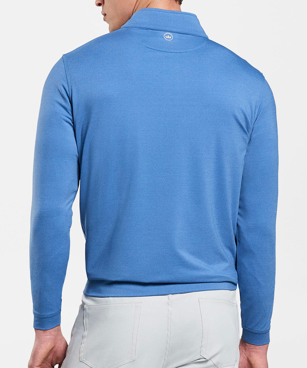 Peter Millar Perth Stretch Loop Terry Quarter-Zip Pullover, Men's Big & Tall