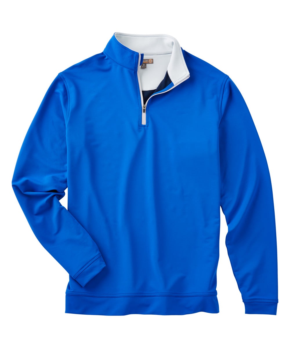 Peter Millar Perth Stretch Loop Terry Quarter-Zip Pullover, Men's Big & Tall