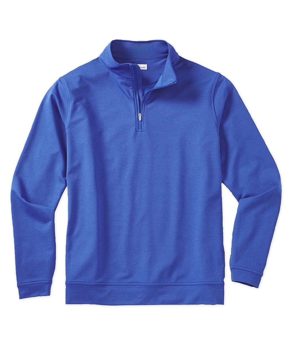 Peter Millar Perth Stretch Loop Terry Quarter-Zip Pullover, Men's Big & Tall