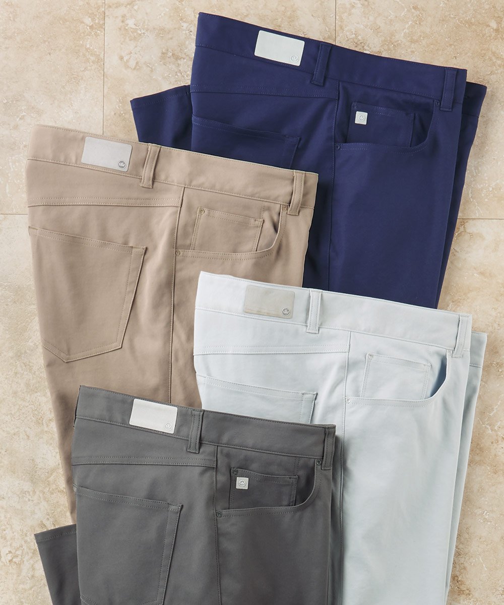 Peter Millar Performance 5-Pocket Pants, Men's Big & Tall