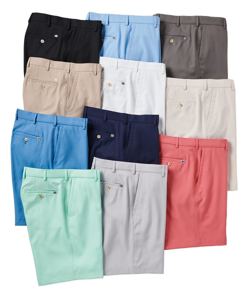 Peter Millar Salem High Drape Performance Shorts, Men's Big & Tall