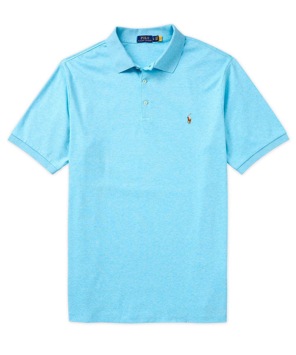 Polo Ralph Lauren Short Sleeve Classic Fit Soft Touch Pima Cotton Polo Shirt, Men's Big & Tall