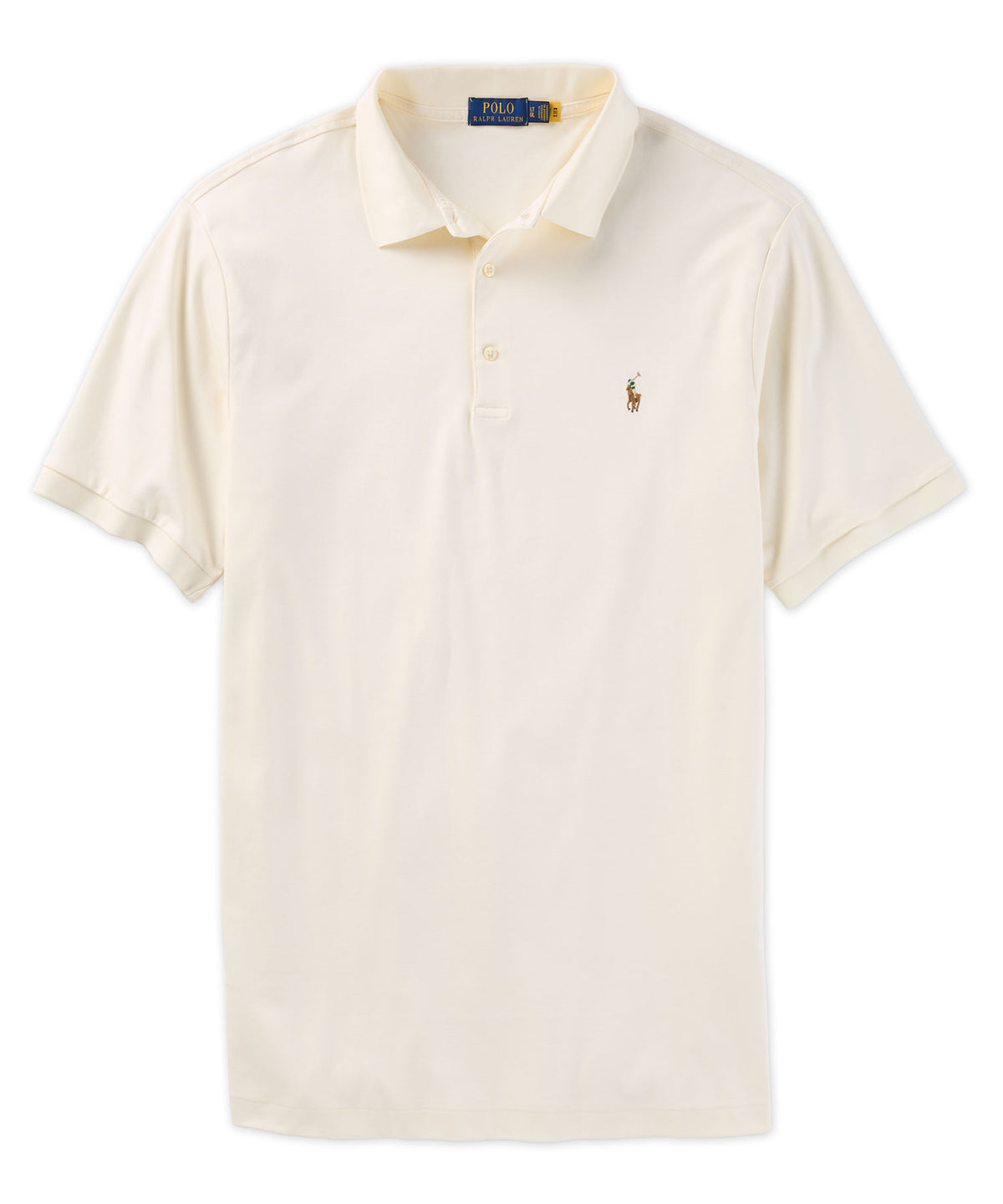 Polo Ralph Lauren Short Sleeve Classic Fit Soft Touch Pima Cotton Polo Shirt, Men's Big & Tall