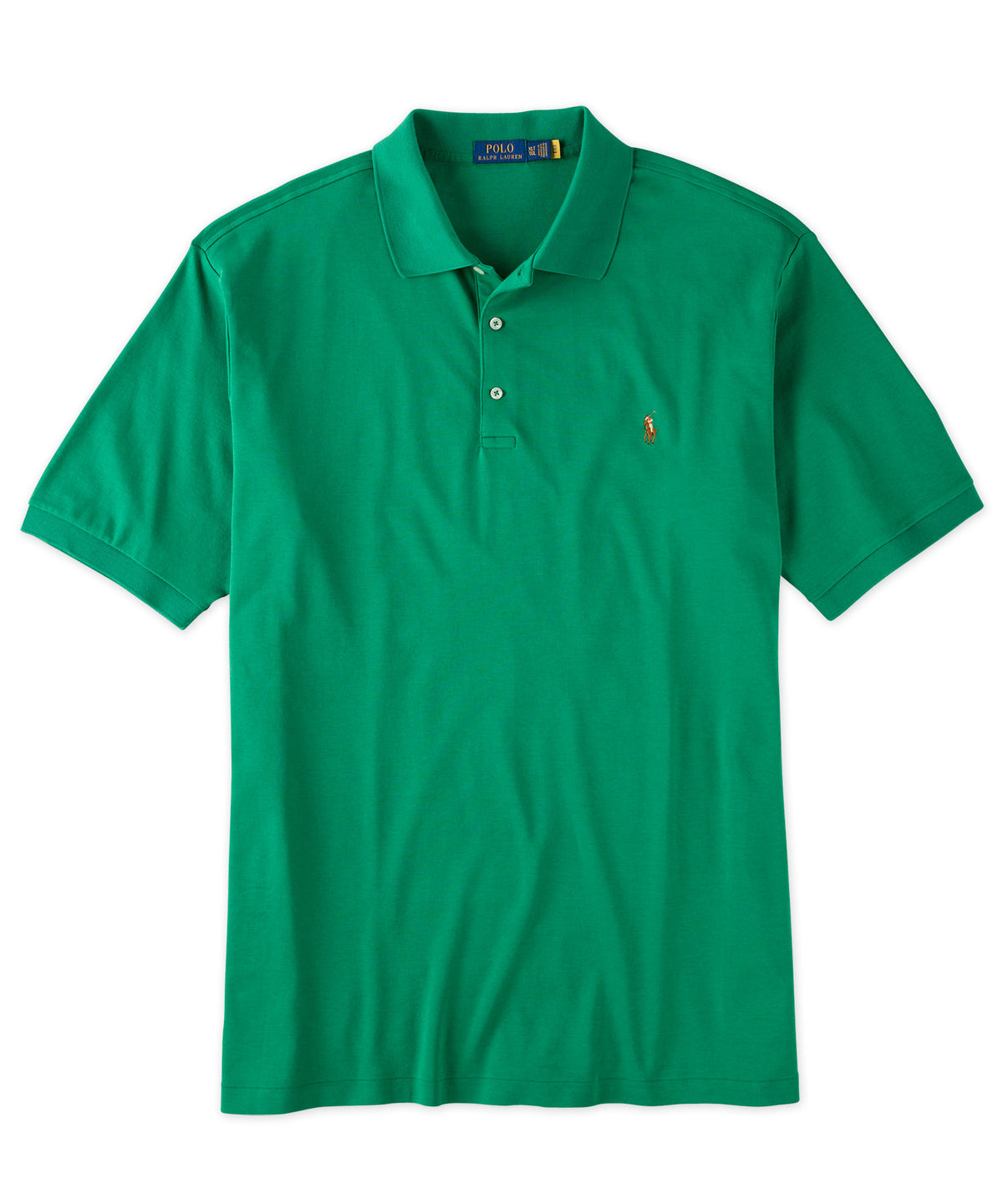 Polo Ralph Lauren Short Sleeve Classic Fit Soft Touch Pima Cotton Polo Shirt, Men's Big & Tall