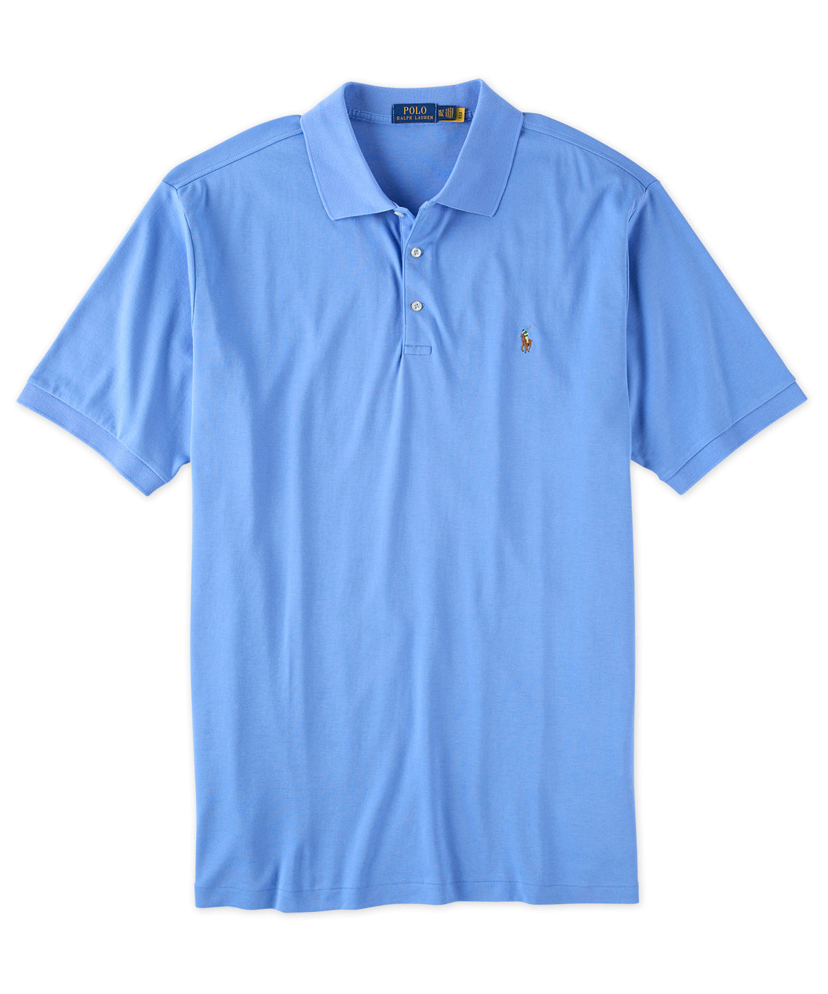 Polo Ralph Lauren Short Sleeve Classic Fit Soft Touch Pima Cotton Polo Shirt, Men's Big & Tall