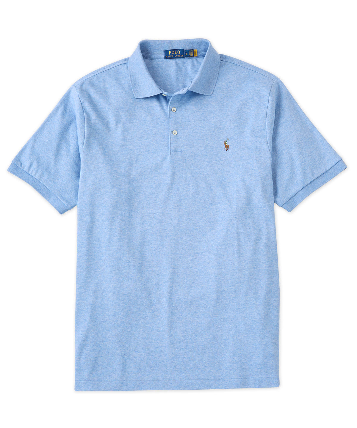 Polo Ralph Lauren Short Sleeve Classic Fit Soft Touch Pima Cotton Polo Shirt, Men's Big & Tall