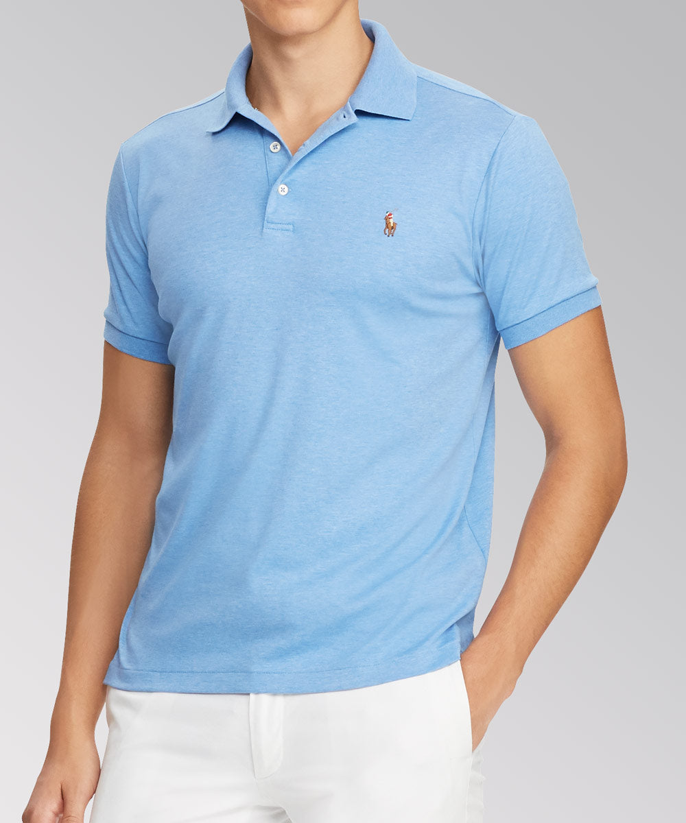 Polo Ralph Lauren Short Sleeve Classic Fit Soft Touch Pima Cotton Polo Shirt, Men's Big & Tall