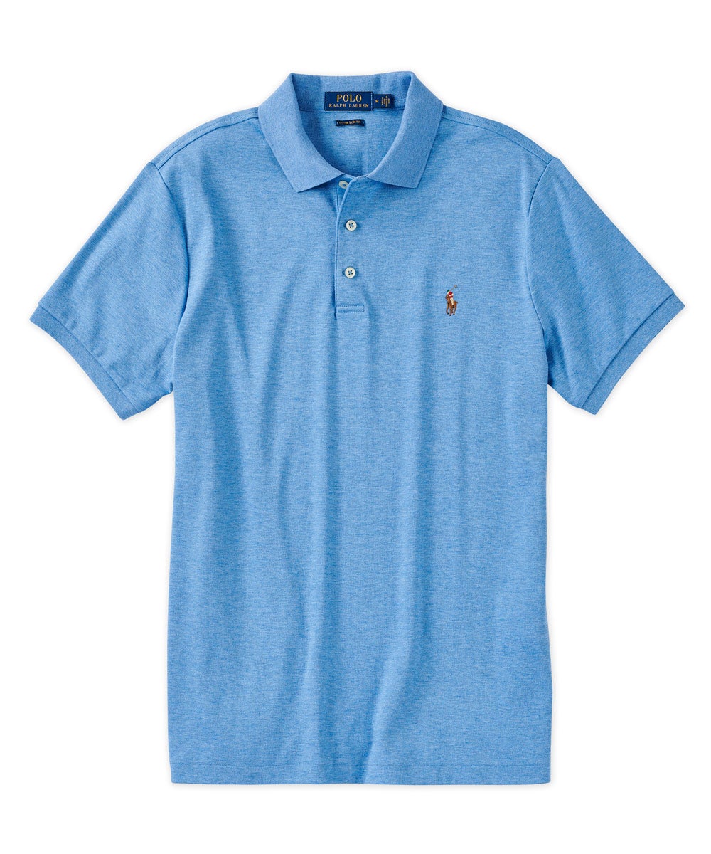 Polo Ralph Lauren Short Sleeve Classic Fit Soft Touch Pima Cotton Polo Shirt, Men's Big & Tall