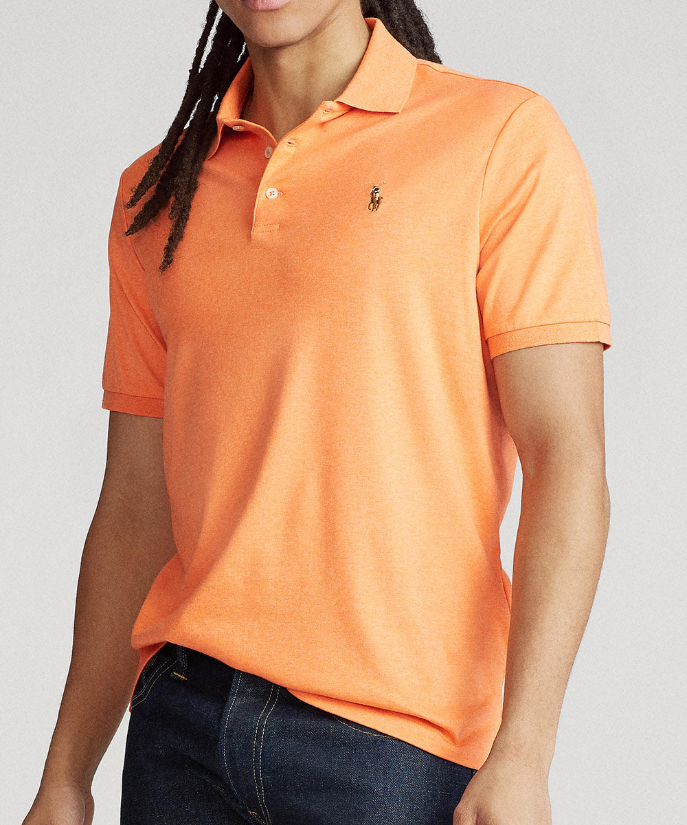 Polo Ralph Lauren Short Sleeve Classic Fit Soft Touch Pima Cotton Polo Shirt, Men's Big & Tall