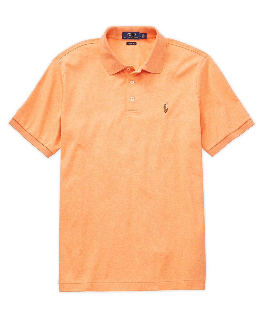 Polo Ralph Lauren Short Sleeve Classic Fit Soft Touch Pima Cotton Polo Shirt, Men's Big & Tall