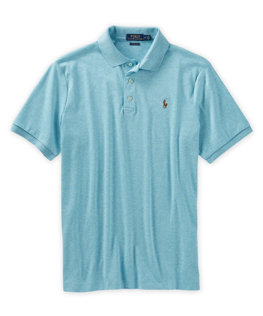 Polo Ralph Lauren Short Sleeve Classic Fit Soft Touch Pima Cotton Polo Shirt, Men's Big & Tall