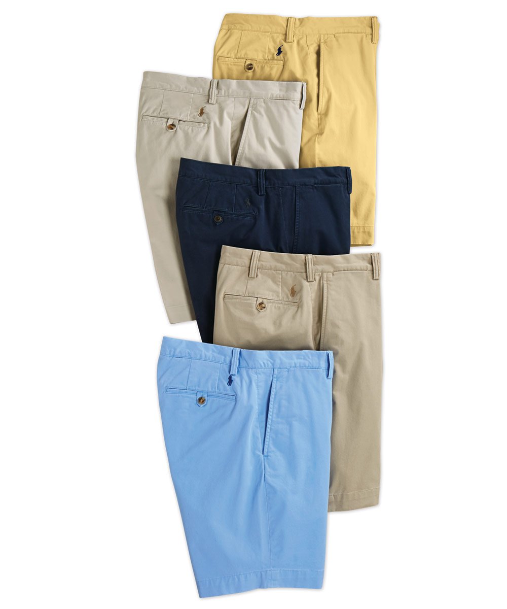 Polo Ralph Lauren Stretch Flat Front Chino Shorts, Men's Big & Tall