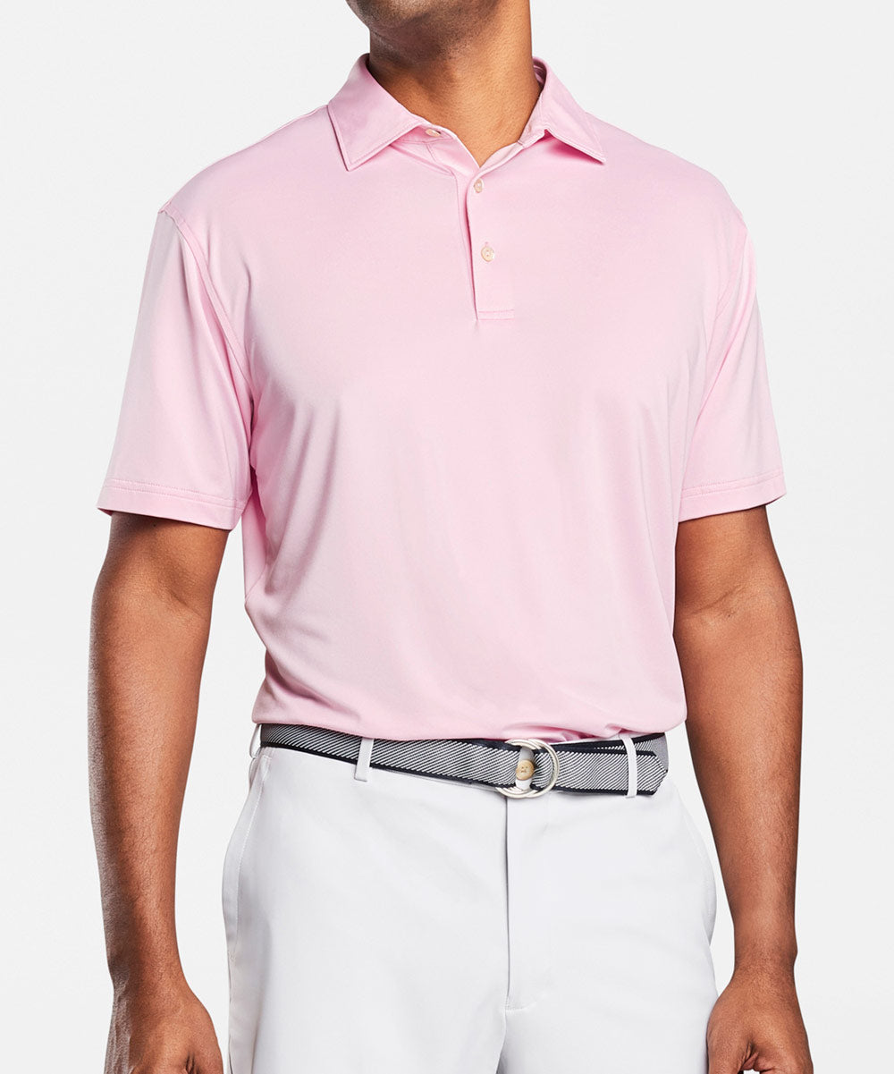 Peter Millar Solid Stretch Jersey Performance Polo Shirt, Men's Big & Tall