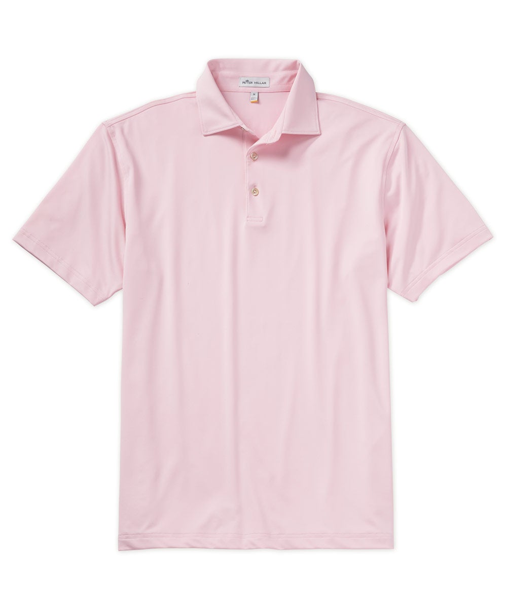 Peter Millar Solid Stretch Jersey Performance Polo Shirt, Men's Big & Tall