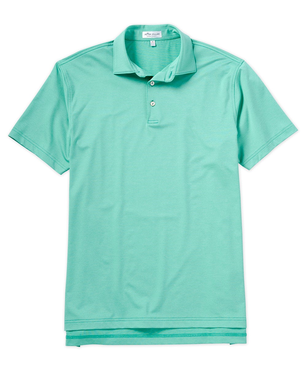 Peter Millar Solid Stretch Jersey Performance Polo Shirt, Men's Big & Tall