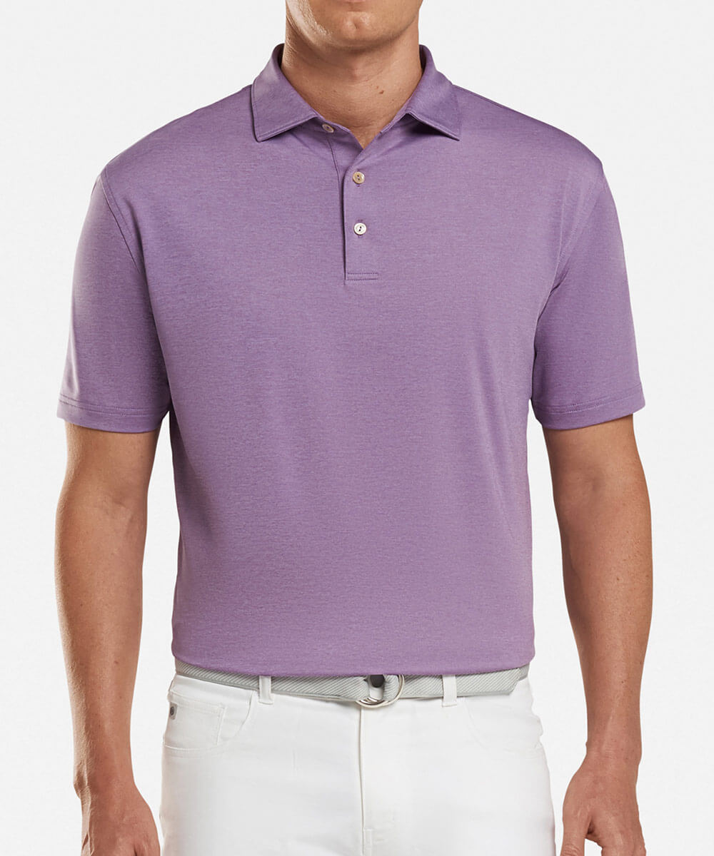 Peter Millar Solid Stretch Jersey Performance Polo Shirt, Men's Big & Tall