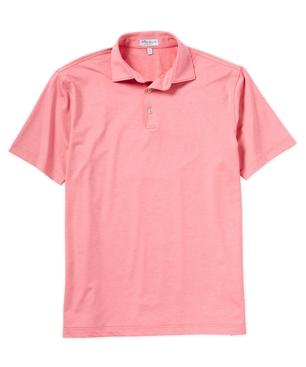 Peter Millar Solid Stretch Jersey Performance Polo Shirt, Men's Big & Tall