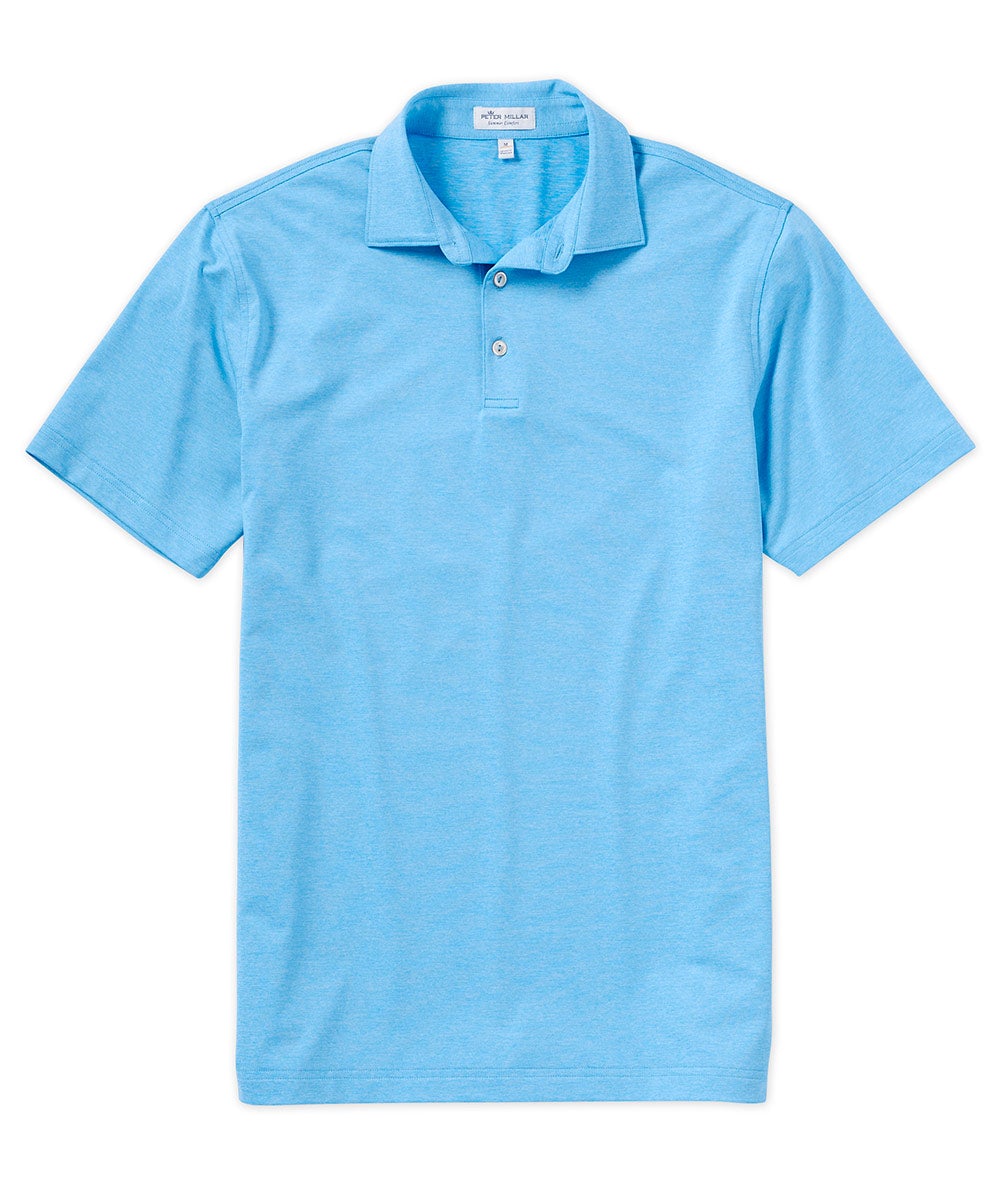 Peter Millar Solid Stretch Jersey Performance Polo Shirt, Men's Big & Tall