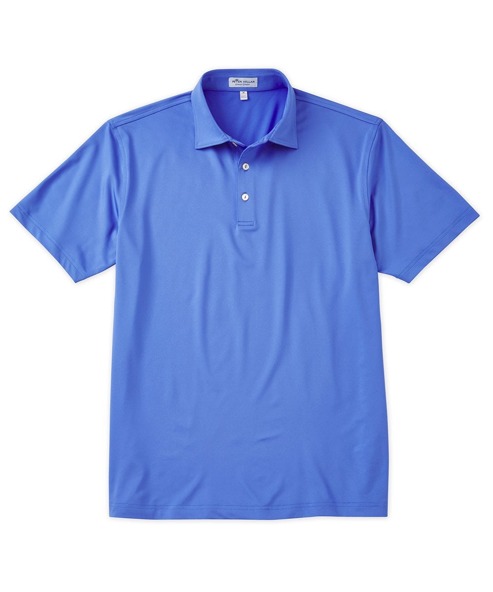 Peter Millar Solid Stretch Jersey Performance Polo Shirt, Men's Big & Tall