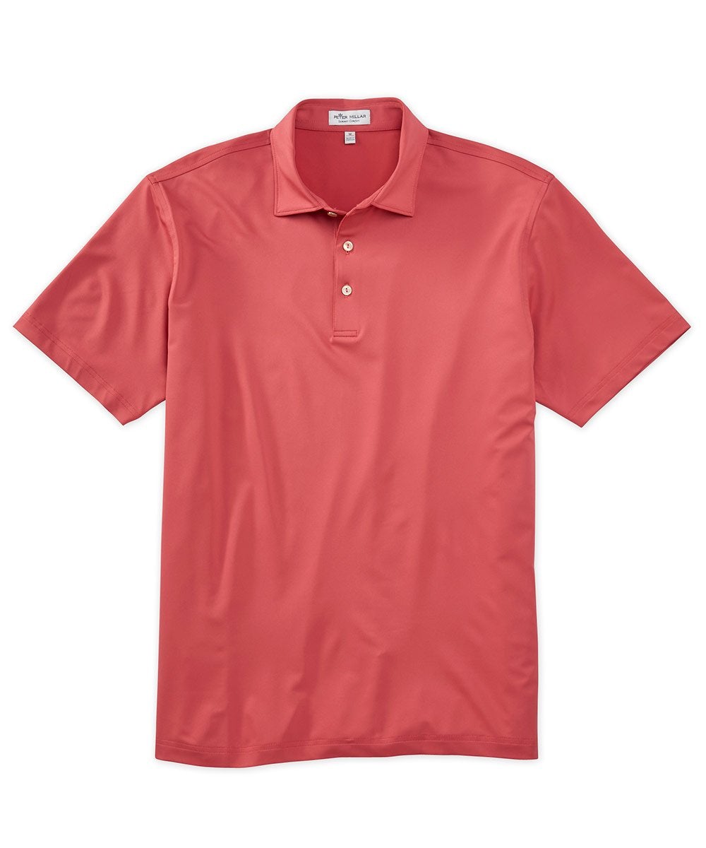 Peter Millar Solid Stretch Jersey Performance Polo Shirt, Men's Big & Tall