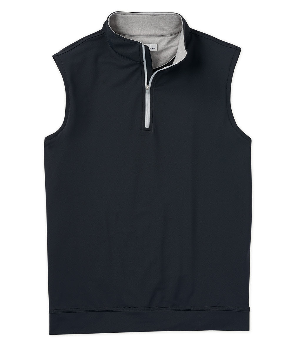 Peter Millar Galway Stretch Terry Quarter-Zip Vest, Men's Big & Tall