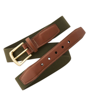 European Ribbed Surcingle Woven Belt