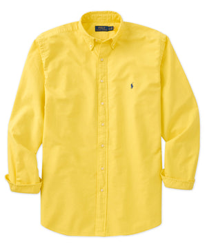 Polo Ralph Lauren Long Sleeve Garment Dyed Oxford Sport Shirt