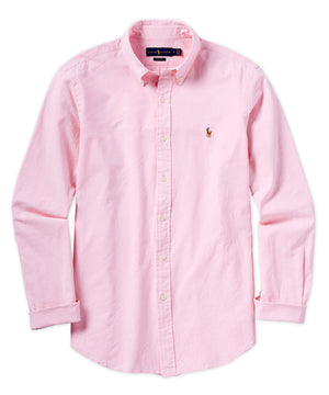 Polo Ralph Lauren Long Sleeve Garment Dyed Oxford Sport Shirt