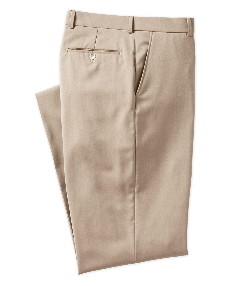 Ballin Flat Front Gabardine Trousers, Men's Big & Tall