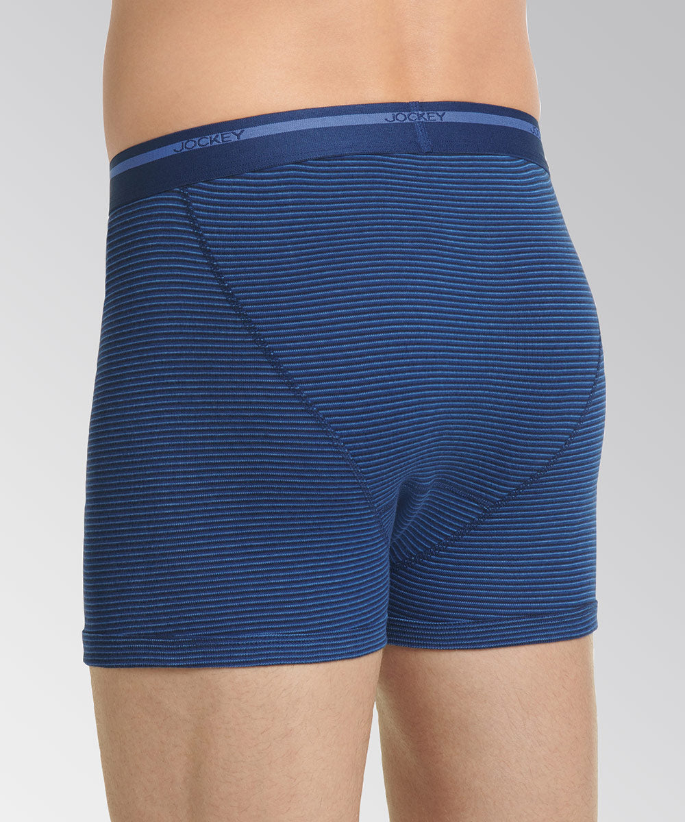 Jockey Rib Knit Boxer Brief 2-Pack, Men's Big & Tall