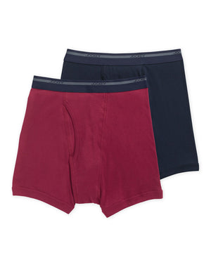 Jockey Rib Knit Boxer Brief 2-Pack