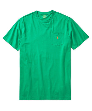 Polo Ralph Lauren Short Sleeve Solid Pocket Crewneck Tee Shirt