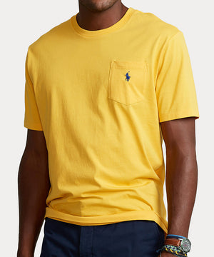 Polo Ralph Lauren Short Sleeve Solid Pocket Crewneck Tee Shirt