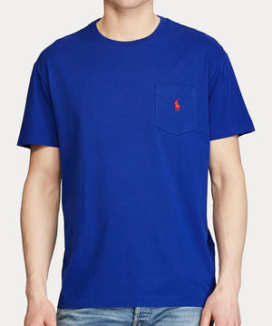 Polo Ralph Lauren Short Sleeve Solid Pocket Crewneck Tee Shirt