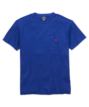 Polo Ralph Lauren Short Sleeve Solid Pocket Crewneck Tee Shirt