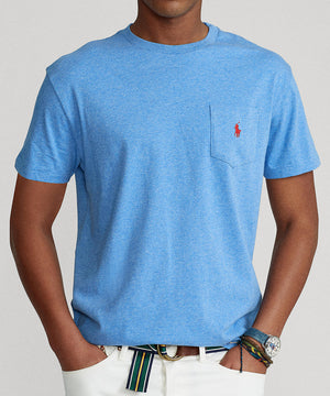 Polo Ralph Lauren Short Sleeve Solid Pocket Crewneck Tee Shirt