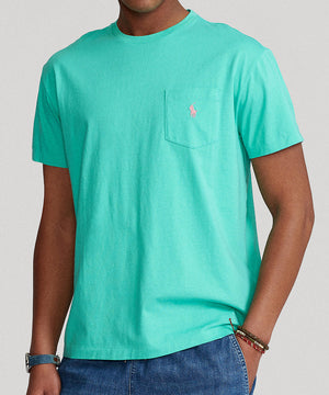 Polo Ralph Lauren Short Sleeve Solid Pocket Crewneck Tee Shirt