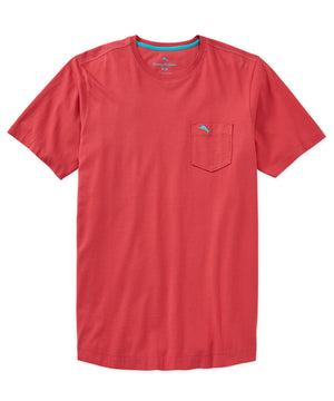 Tommy Bahama Short Sleeve Pima Pocket Tee Shirt