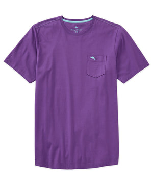 Tommy Bahama Short Sleeve Pima Pocket Tee Shirt