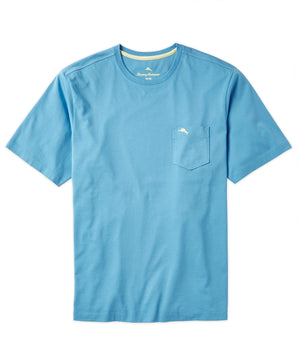 Tommy Bahama Short Sleeve Pima Pocket Tee Shirt