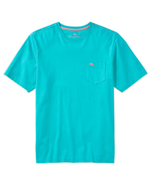 Tommy Bahama Short Sleeve Pima Pocket Tee Shirt